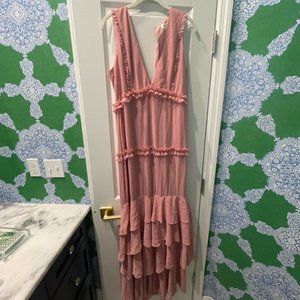 Lovers + Friends Pink Gown